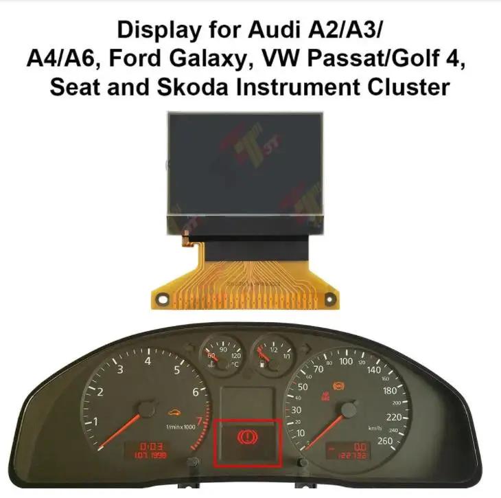 대시 보드 LCD 디스플레이 Audi A2/A3/A4/A6, 포드 갤럭시, 폭스 바겐 파사트/골프 4, 좌석 기기